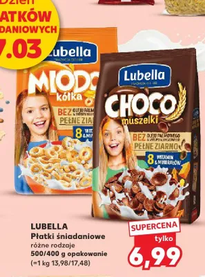 Płatki śniadaniowe różne rodzaje promocja w Kaufland