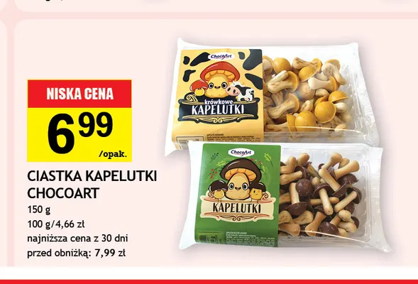 Ciastka Kapelutki ChocoArt promocja w Gram Market