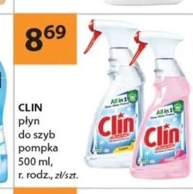 Płyn do szyb Clin promocja w Drogerie Laboo