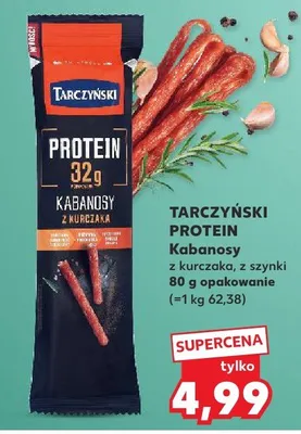 Kabanosy z szynki Protein promocja w Kaufland