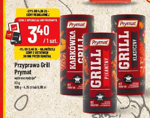 Przyprawa Karkówka Grill Prymat promocja w POLOmarket