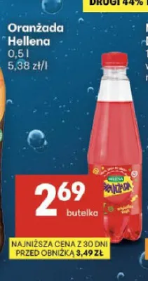 Oranżada Hellena promocja w Delikatesy Centrum