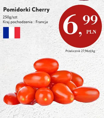 Pomidorki cherry promocja w Market Point