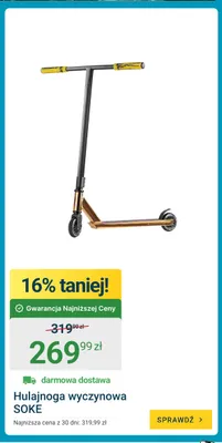 Hulajnoga wyczynowa Soke promocja w ERLI