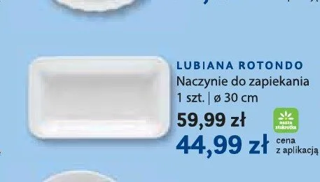 Naczynie do zapiekania Lubiana Rotondo ø 30 cm promocja w Stokrotka