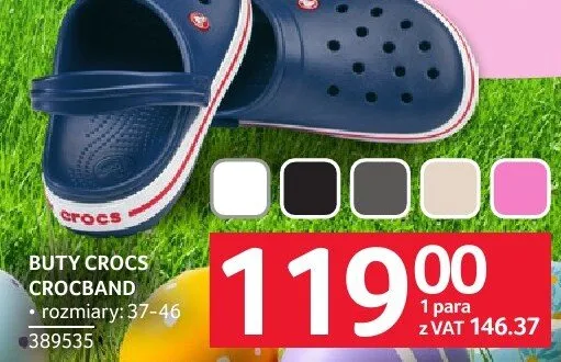 Buty Crocs Crocband różne rodzaje promocja w Selgros