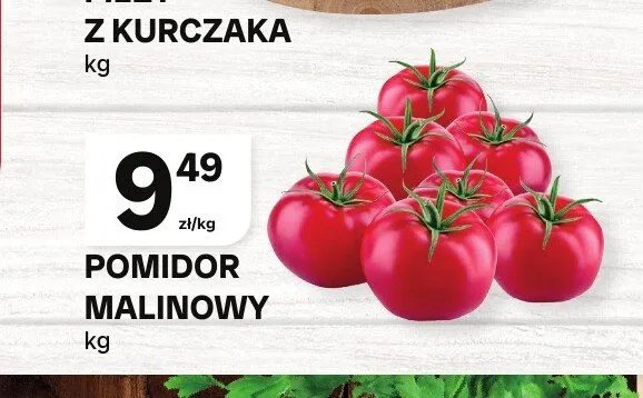 Pomidor malinowy promocja w Chorten