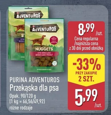 Przekąska dla psa promocja w Aldi