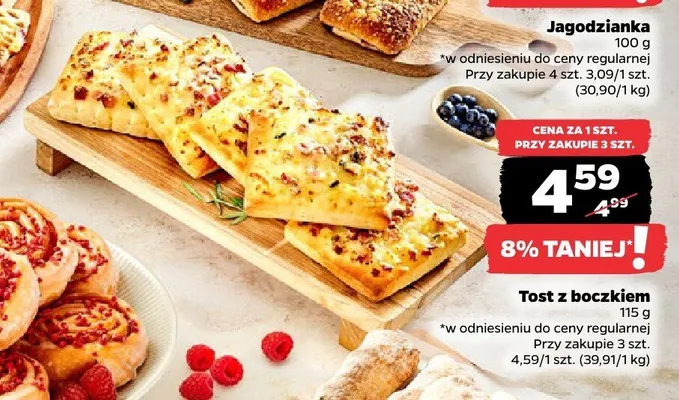 Tost z boczkiem promocja w Netto