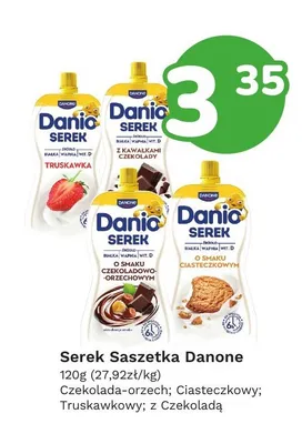 Serek Danio ciasteczkowy Danone promocja w Limonka