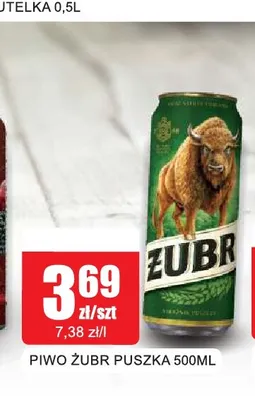 Piwo Żubr promocja w Bingo