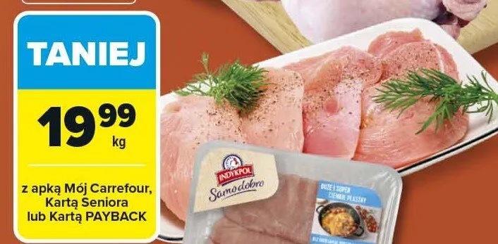 Ćwiartki z kurczaka promocja w Carrefour