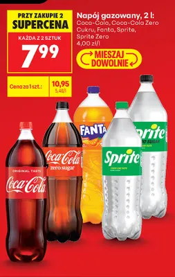 Napój gazowany Fanta promocja w Biedronka