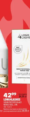 Serum przyspieszające wzrost rzęs Long4Lashes promocja w Drogerie Natura
