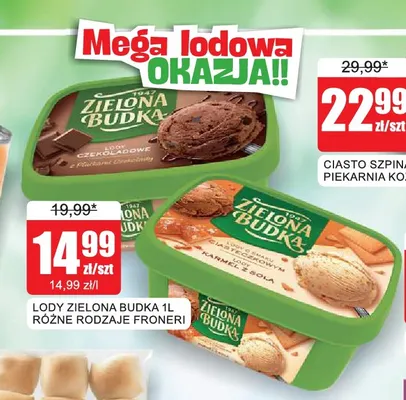 Lody Zielona Budka promocja w Bingo