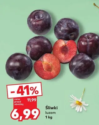 Śliwki lucem promocja w Kaufland