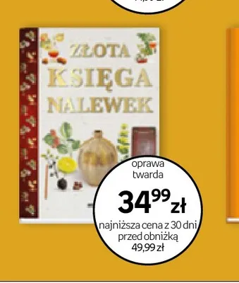 Książka Złota księga nalewek promocja w Empik