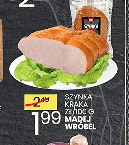 Szynka Kraka Madej Wróbel promocja w Wafelek