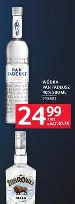 Wódka Pan Tadeusz 40% 500 ml promocja w Selgros