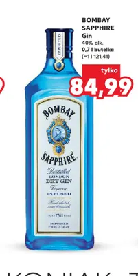 Gin Bombay Sapphire promocja w Kaufland