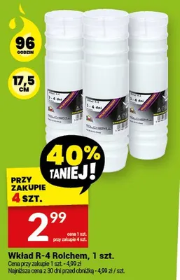 Wkład R-4 Rolchem, 1 szt. promocja w Twój Market