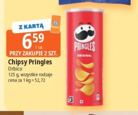 Chipsy Pringles promocja w Leclerc