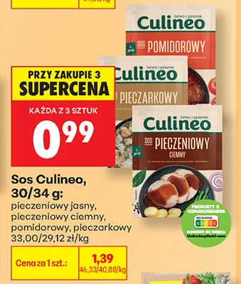 Sos pomidorowy Culineo promocja w Biedronka