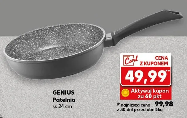 Patelnia śr. 24 cm Genius promocja w Kaufland