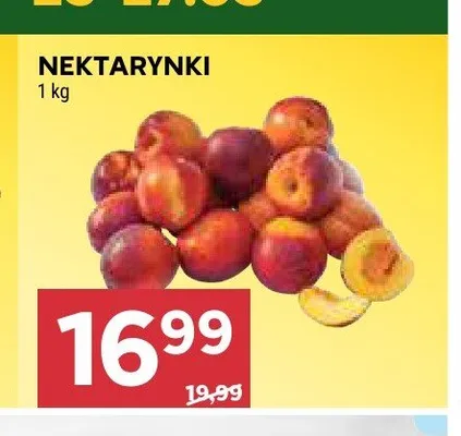 Nektarynki promocja w Stokrotka