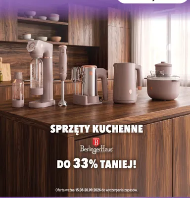Sprzęty kuchenne BerlingerHaus promocja w Biedronka Home