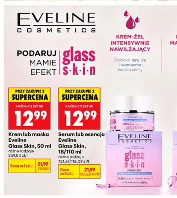Maska Eveline Glass Skin promocja w Biedronka