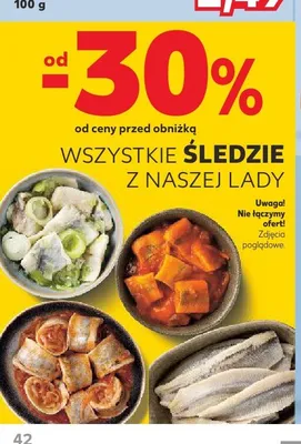 Śledzie z naszej lady promocja w Kaufland