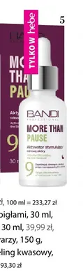 Peeling kwasowy aktywator stymulujący odnowę skóry More Than Pause Bandi Professional promocja w Hebe