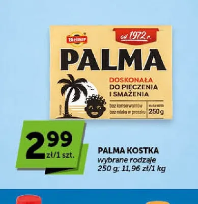 Margaryna Palma kostka Bielmar promocja w Groszek