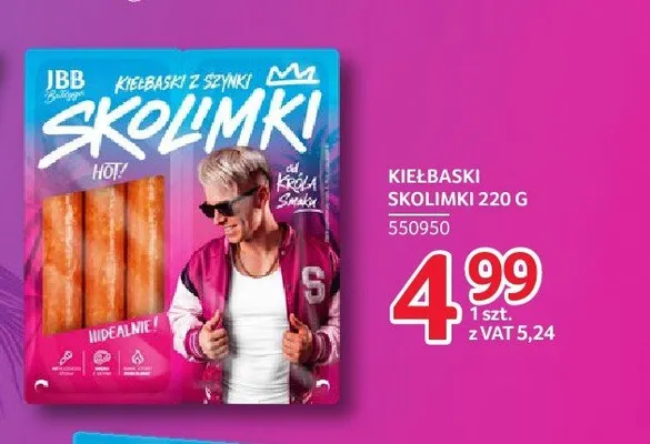 Kiełbaski JBB Bałdyga Skolimki promocja w Selgros