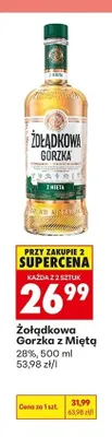 Likier Żołądkowa Gorzka z Miętą promocja w Biedronka