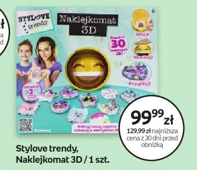 Naklejkomat 3D Stylove trendy promocja w Empik