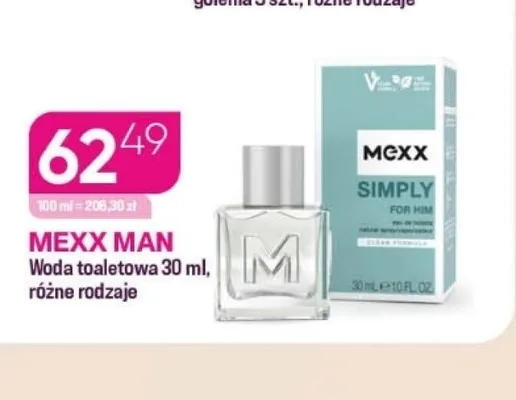 Woda toaletowa MEXX MAN 30ml promocja w Drogerie Koliber