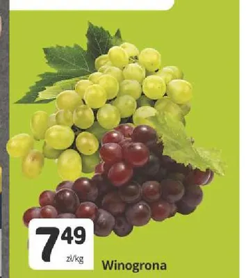 Winogrona promocja w Marketvita