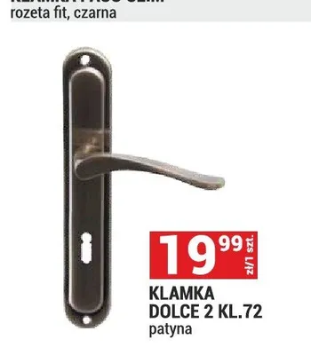 Klamka Dolce 2 Kl.72 patyna promocja w Merkury Market