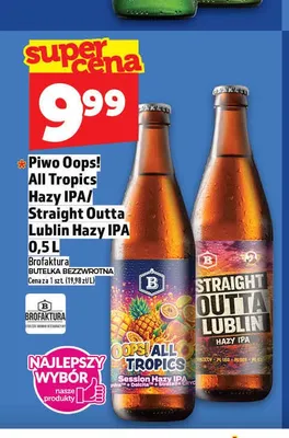 Piwo Straight Outta Lublin Hazy IPA promocja w TOPAZ
