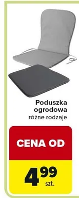 Poduszka ogrodowa różne rodzaje promocja w Carrefour Market