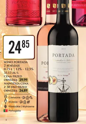 Wino Portada promocja w Dino