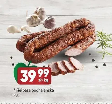 Kiełbasa podhalańska PCD promocja w Avita