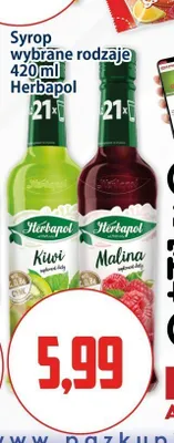 Syrop Herbapol Malina promocja w Kupiec
