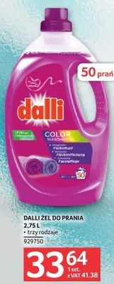Żel Dalli do prania 2,75L promocja w Selgros