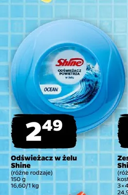 Odświeżacz w żelu Shine promocja w Netto