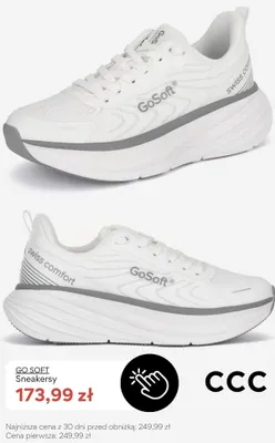 Sneakersy Go Soft promocja w CCC