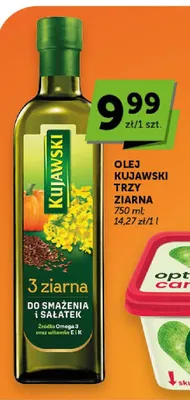 Olej rzepakowy Kujawski 3 ziarna promocja w Euro Sklep