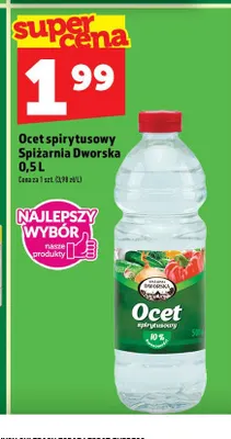 Ocet spirytusowy Spiżarnia Dworska promocja w TOPAZ
